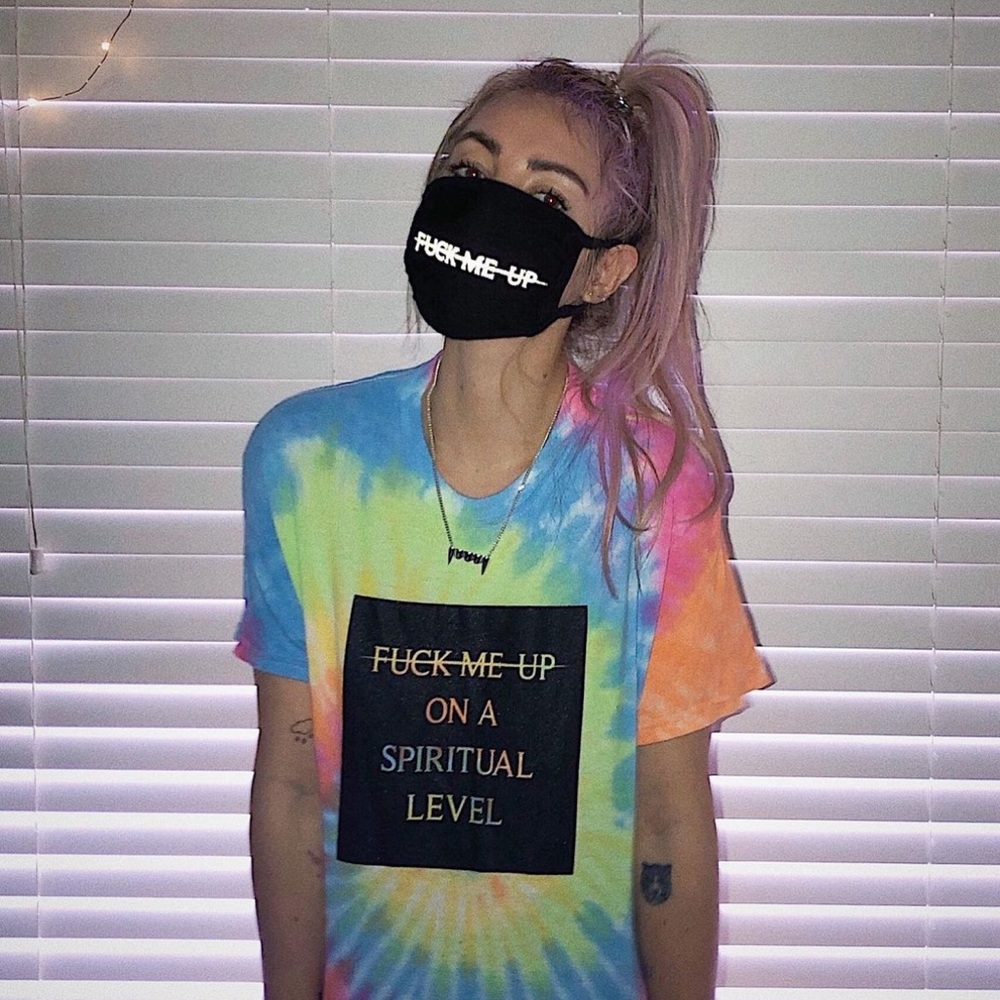 Alison Wonderland FMUOASL tie dye tee